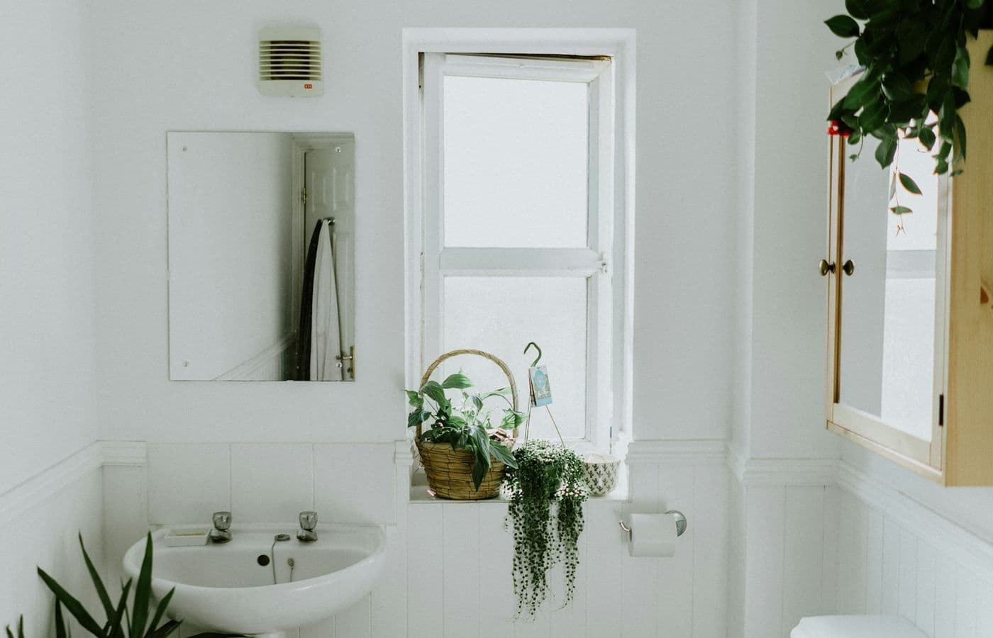 Clean bathroom